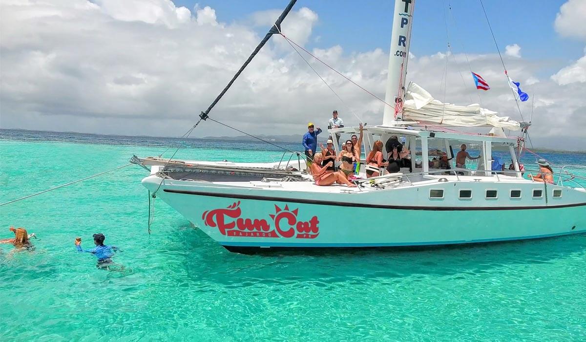 catamaran snorkeling tour puerto rico
